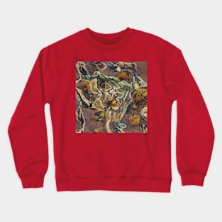 Flower Nature Watercolor Trees Crewneck Sweatshirt